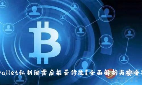 tpwallet私钥泄露后能否修改？全面解析与安全对策