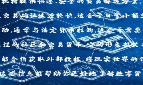 数字货币的种类繁多，各具特色，就像一个五彩缤纷的糖果世界，每一种都有它独特的口味。以下是一些主要的数字货币类型：

1. **比特币（Bitcoin）**：被称为“数字黄金”，是第一种也是最知名的加密货币。它的核心特点是去中心化，基于区块链技术，允许用户在没有中介的情况下直接进行交易。

2. **以太坊（Ethereum）**：不仅仅是一种数字货币，以太坊还支持智能合约和去中心化应用程序（DApps），就像一个大型的开发平台，允许开发者构建各种基于区块链的应用。

3. **瑞波币（Ripple/XRP）**：专注于跨境支付的数字货币，旨在为银行和金融机构提供快速、安全的交易解决方案，让国际汇款像发短信一样方便。

4. **莱特币（Litecoin）**：被誉为“银”的数字货币，是比特币的“轻量级版本”，交易确认速度较快，适合于日常小额支付。

5. **稳定币（Stablecoin）**：如USDT、USDC等，此类数字货币旨在减少价格波动，通常与法定货币挂钩，适合于需要稳定价值的交易。

6. **狗狗币（Dogecoin）**：起初是一个玩笑，但如今已经发展成了一个备受关注的社区和交易货币，它的形象搞笑而亲切，吸引了大量用户。

7. **Chainlink（LINK）**：作为一种去中心化的预言机网络，Chainlink帮助智能合约获取外部数据，将现实世界的信息带入区块链，让智能合约更智能。

数字货币的世界就如同一个不断演变的数字万花筒，充满可能性和挑战。希望这些信息能帮助你更好地了解数字货币的奇妙之旅！如果你还有其他具体问题或想深入了解的内容，随时欢迎提问。